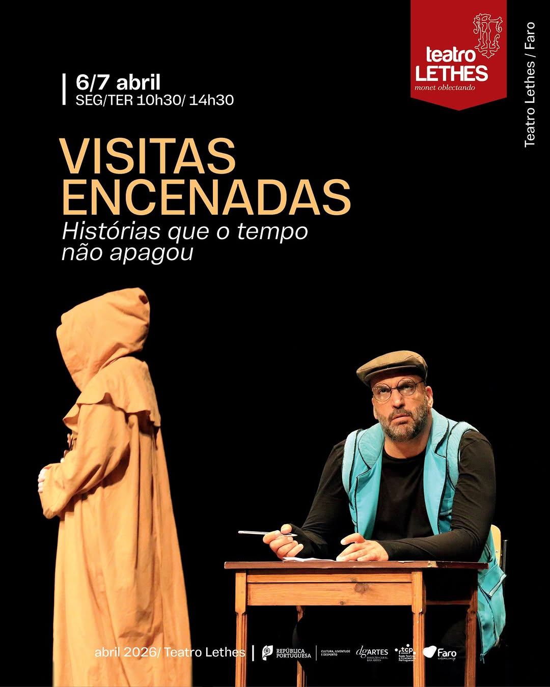 Férias da Páscoa: Visitas Encenadas no Teatro Lethes