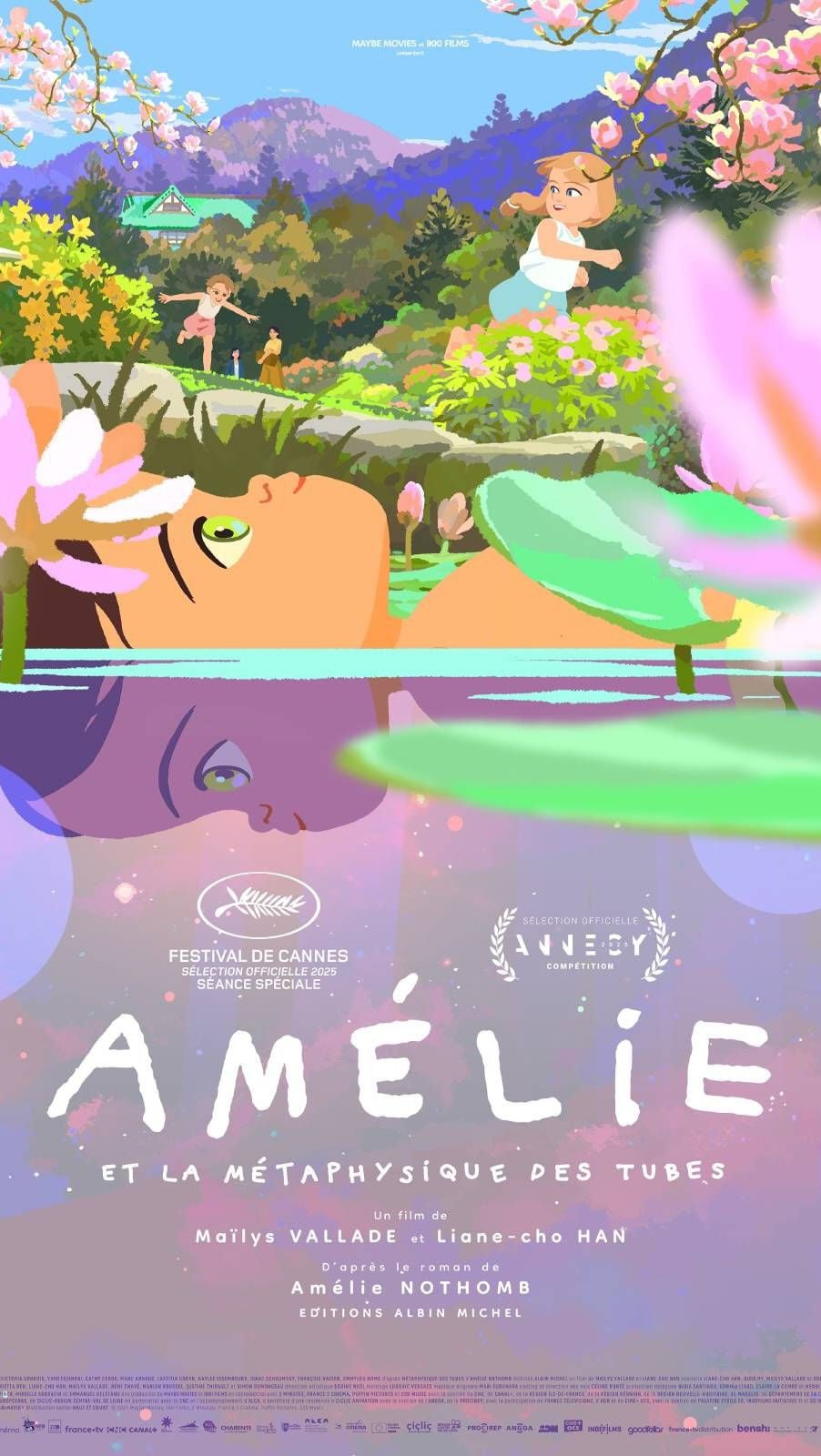 Exibição do filme A Pequena Amélie