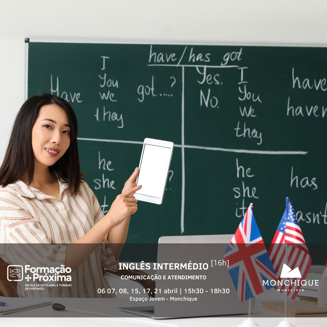 Formação + Próxima – Inglês Intermédio